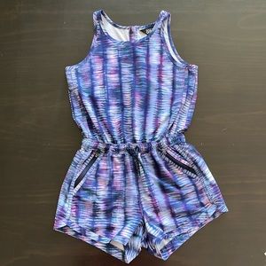 Athleta Girls romper with pockets